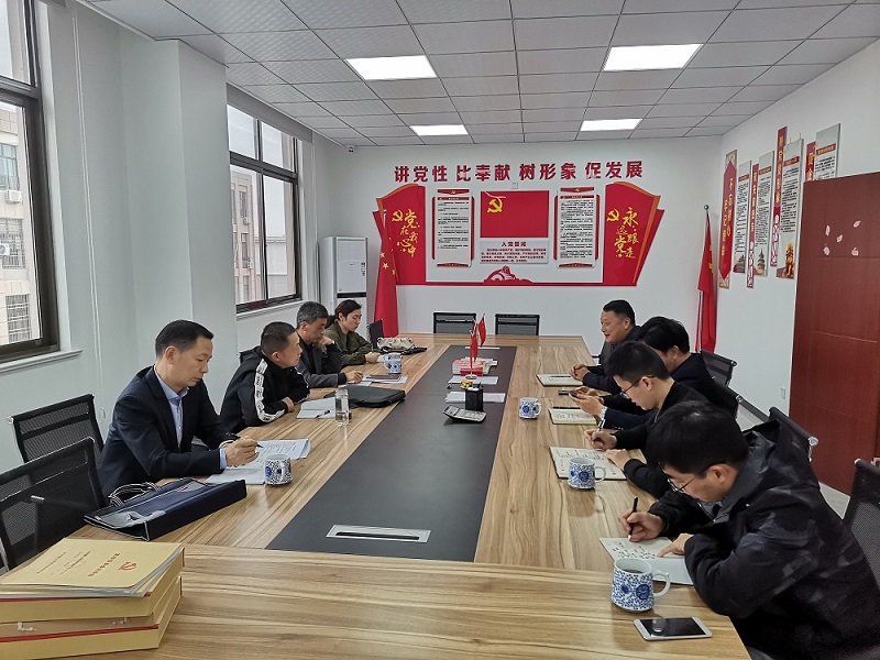 安庆市党建工作组考察指导支部建设